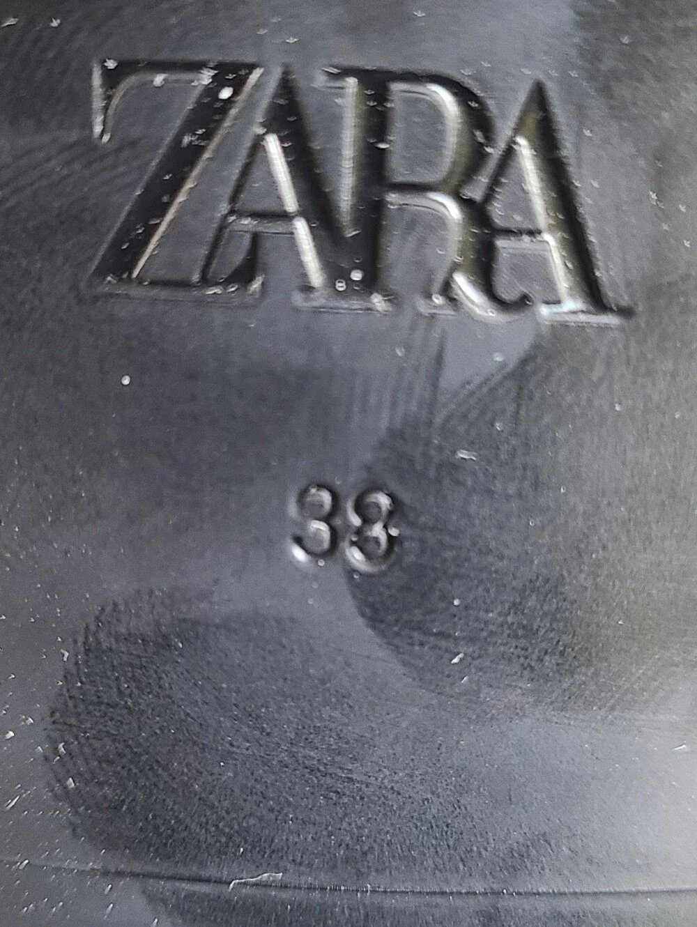 Zara SRPLS Limited Collection Heel Leather Sandals - Picture 6 of 10
